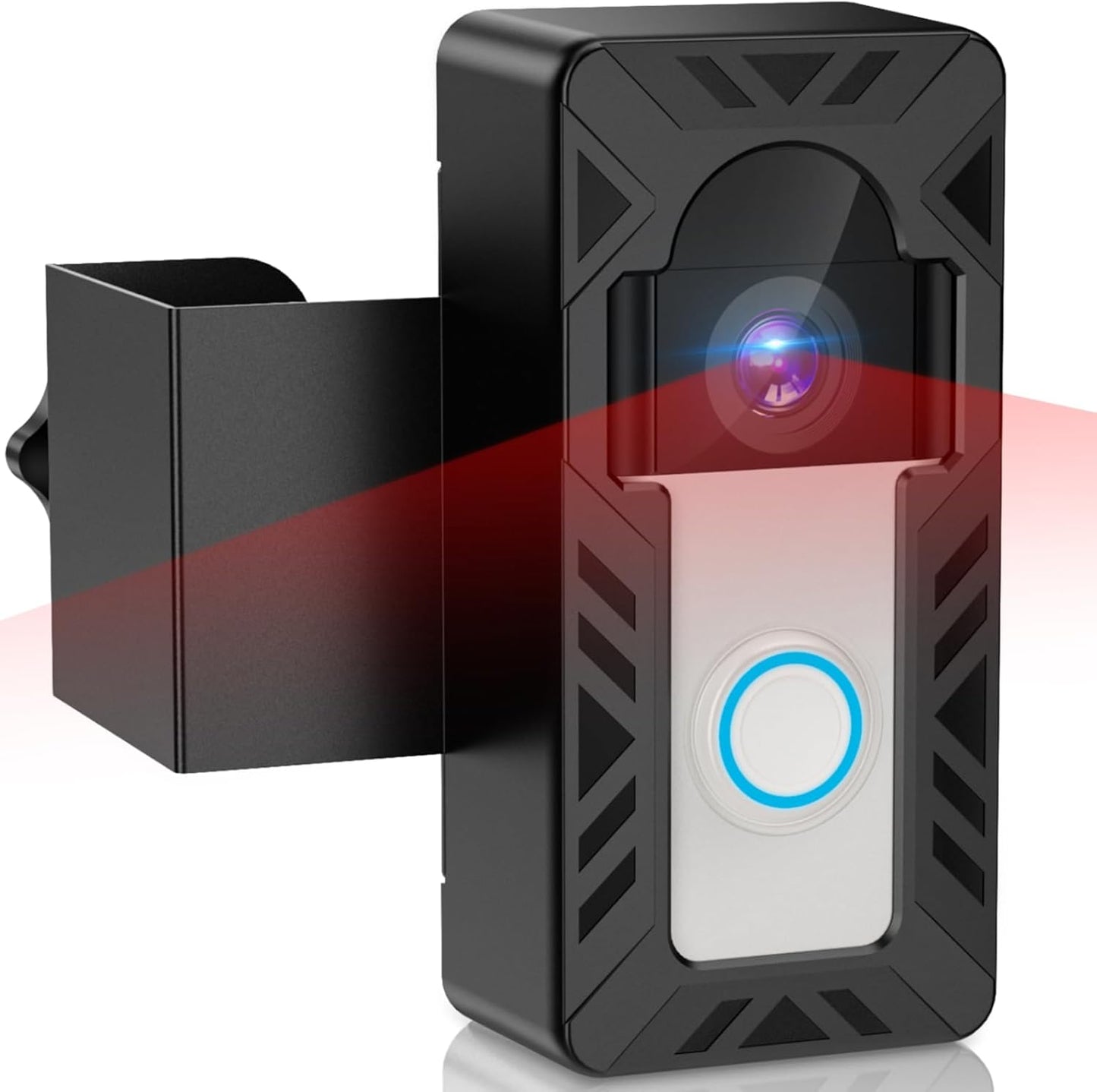Ring Doorbell Mount, Anti-Theft Video Doorbell Mount for Ring/Blink Camera Doorb