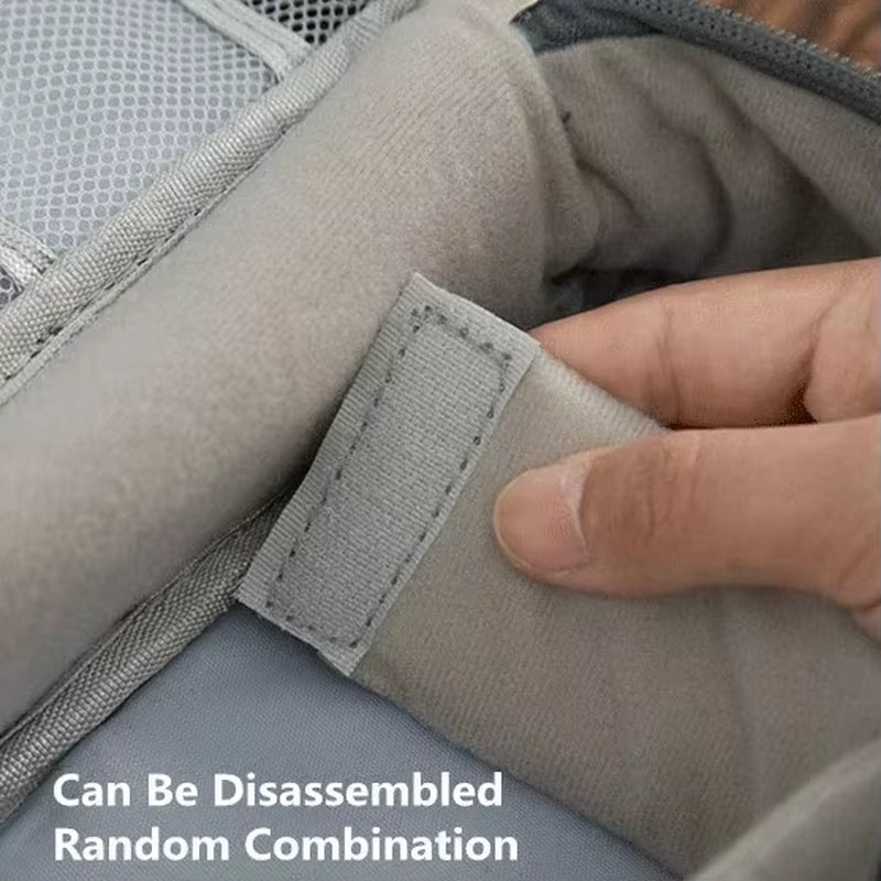 Travel Multi-Function Cable Winder Charger Organizing Bag Miscellaneous Items Storage Box