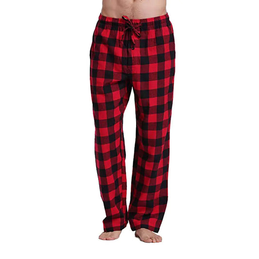 Plaid Pajama Pants, Front