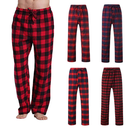 Men's Plaid Pajama Pants