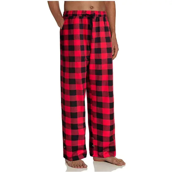 Men's Plaid Pajama Pants