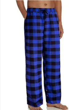 Men's Plaid Pajama Pants